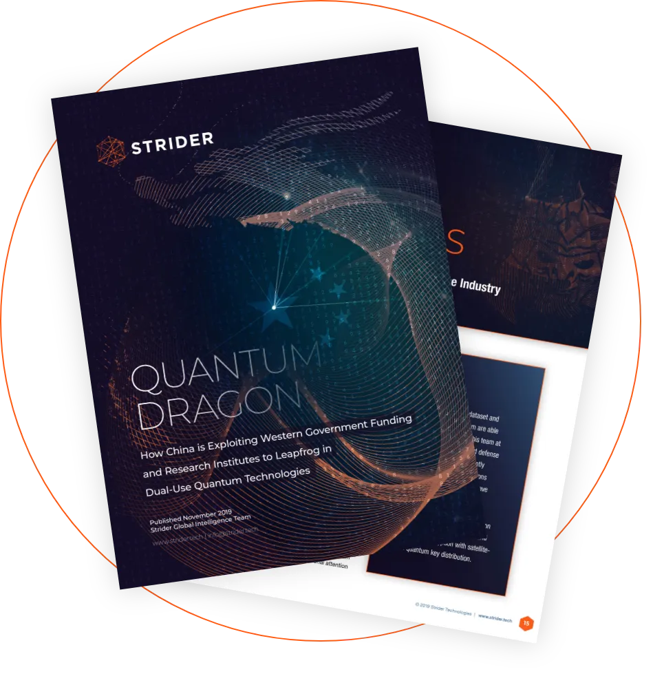 Strider Homepage Quantum Dragon Report CTA
